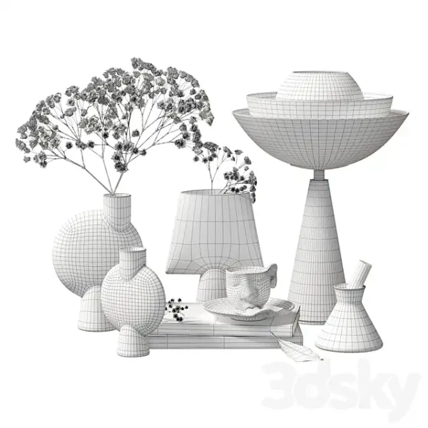 3DSky - Decorative Set Cup Kiss - Image 5