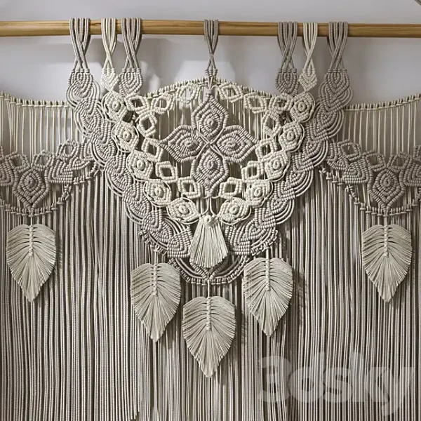 3DSky - Decorative Set with Panels Macrame 2 - Image 4