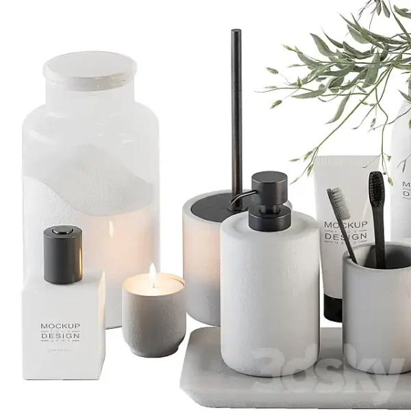 3DSky - Bathroom Decor Set 13 - Image 2
