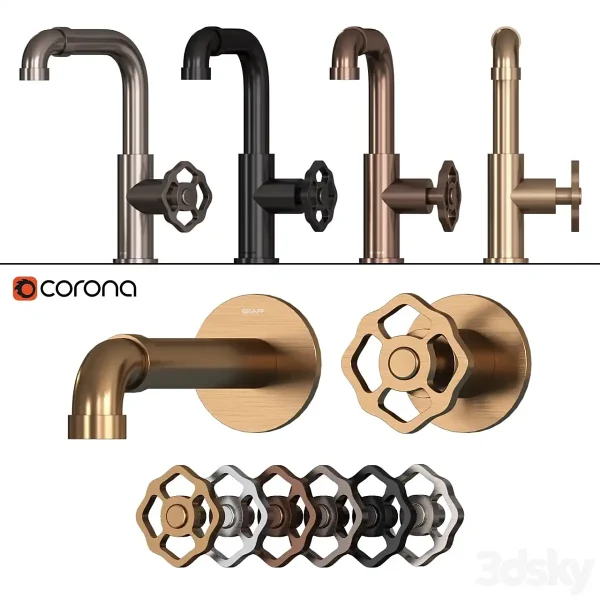 3DSky - GRAFF VINTAGE Basin Mixer