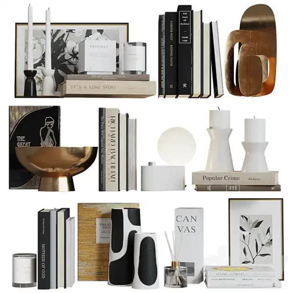 3DSky - Decor Shelf Set 13 West Elm