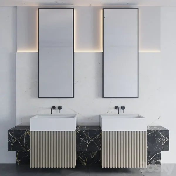 3DSky - Bathroom Furniture T2