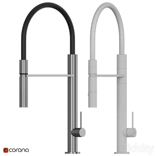 3DSky - Diametro35 Inox Kitchen Faucet - Image 2