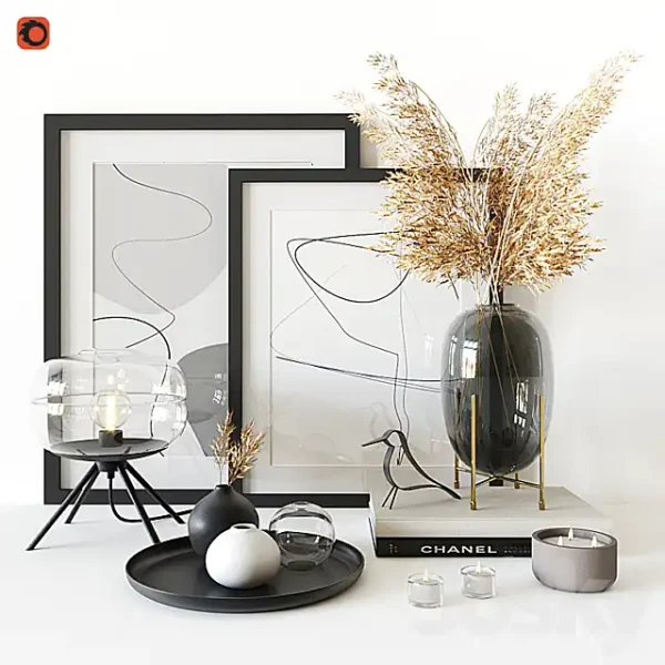 3DSky - Decorative Set Housewolf 01