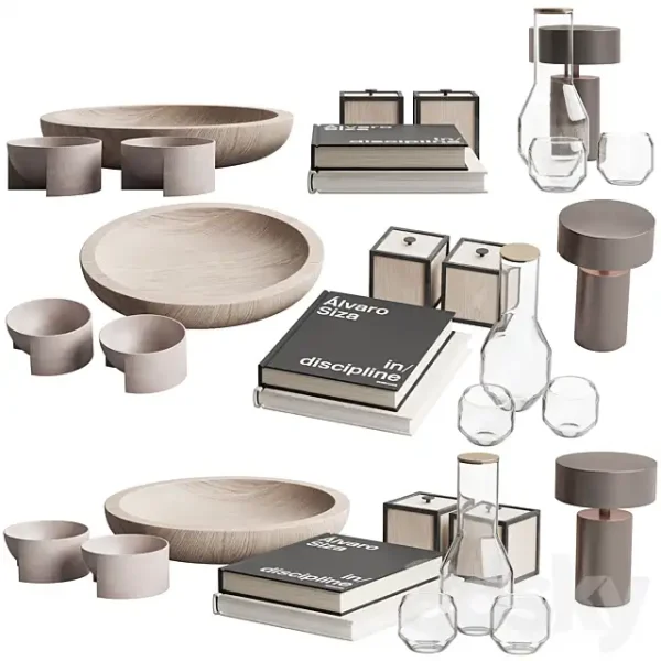 3DSky - 055 Living Decor Set NATURE ACCESSORIES 02 - Image 4