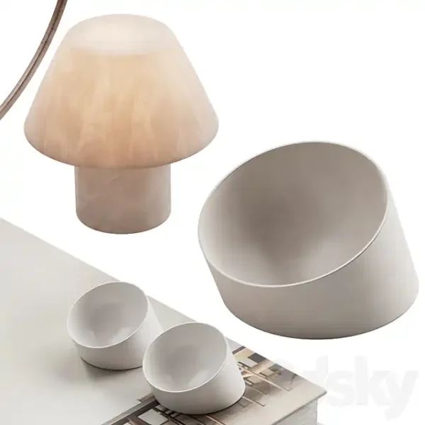 3DSky - 056 Living Decor Set Minimum Neutral Pack 01 - Image 3