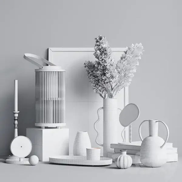 3DSky - Decorative Set Zara Home 001 - Image 2