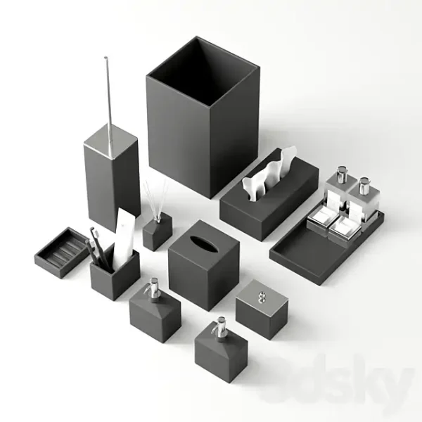 3DSky - Bathroom Accessories MOOD BLACK - Image 2