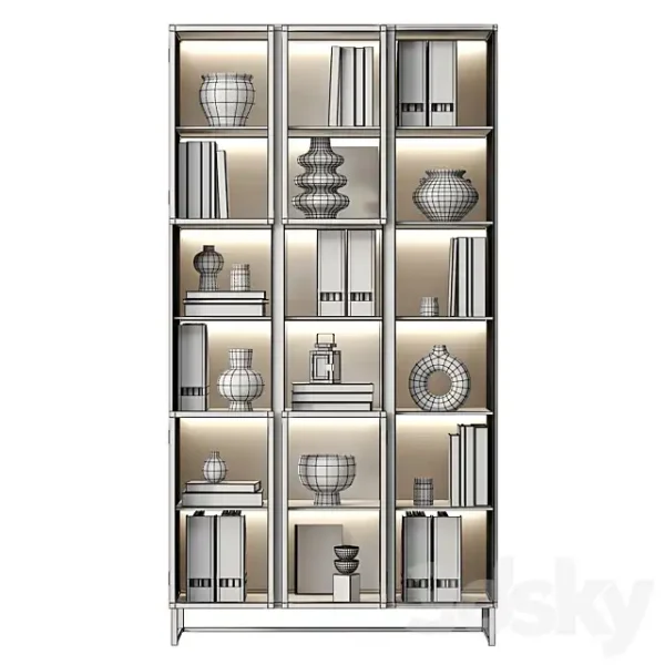 3DSky - Rack Showcase BLACK - Image 3
