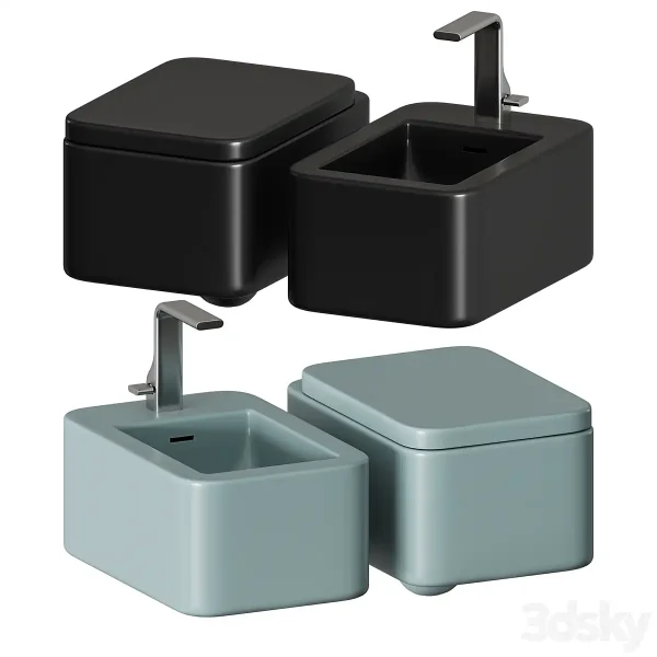 3DSky - FLAMINIA NILE WALL MOUNTED WC - Image 5
