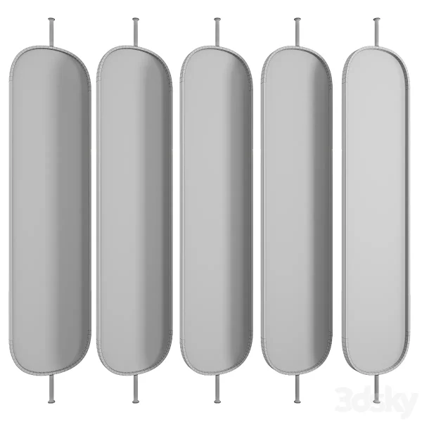 3DSky - Decorative Partition With Embossed Glass - Image 2