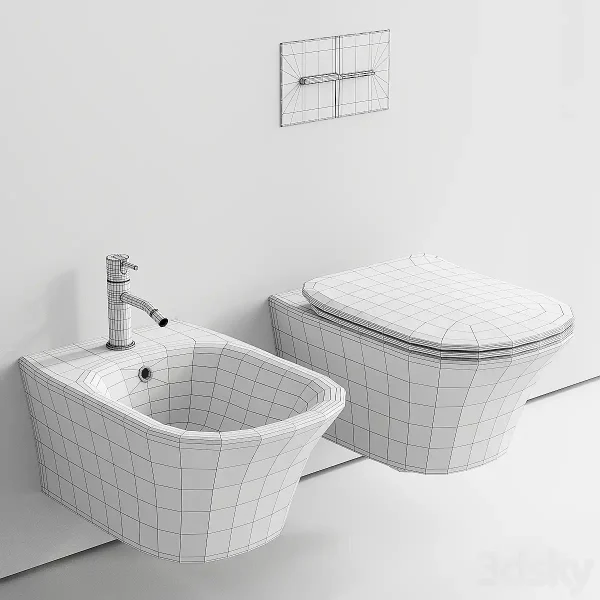 3DSky - Antonio Lupi Design Cabo Wall Hung WC - Image 5