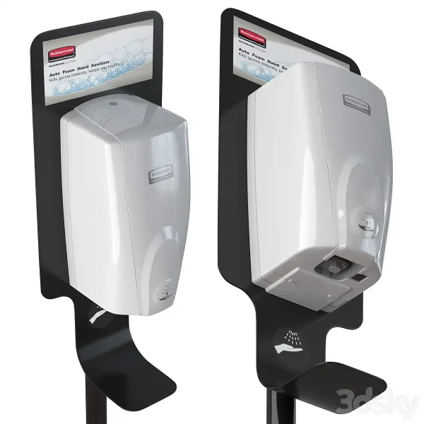 3DSky - Sanitizers Rubbermaid