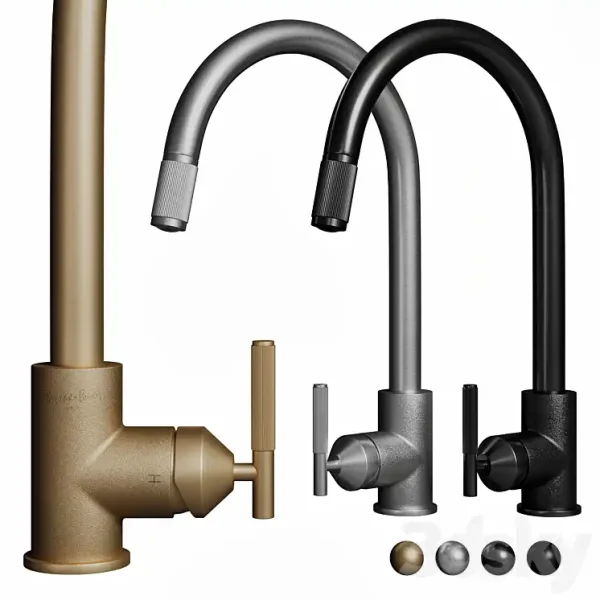 3DSky - Buster & Punch Kitchen Tap Linear with Spray