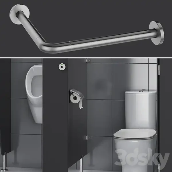 3DSky - Sanitary Partitions for Public Toilets FunderMax 1 - Image 3