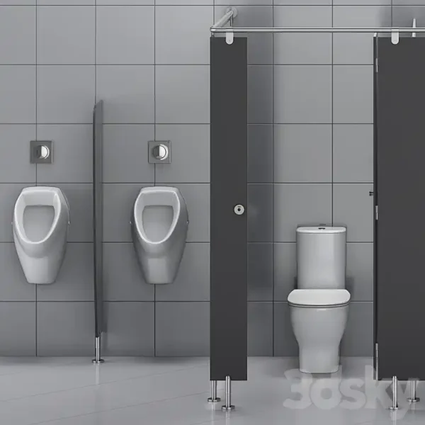 3DSky - Sanitary Partitions for Public Toilets FunderMax 1 - Image 4