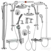 3DSky - Hansgrohe Set 173 Mixers and Shower Systems