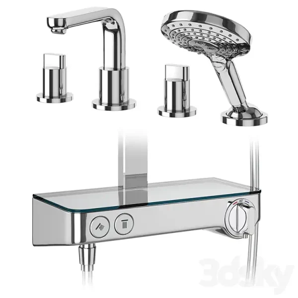3DSky - Hansgrohe Set 178 Mixers and Shower Systems