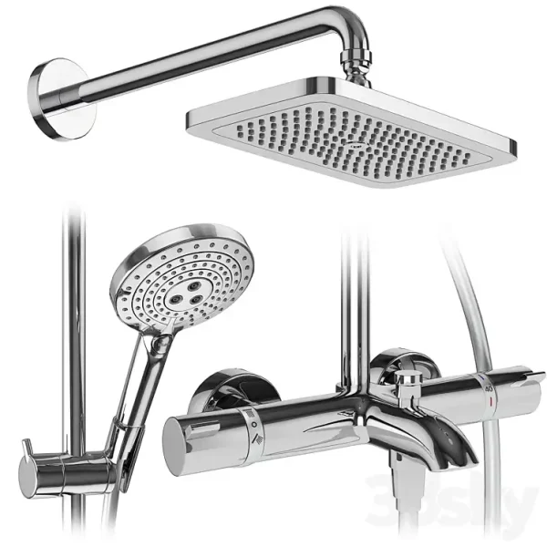 3DSky - Hansgrohe Set 178 Mixers and Shower Systems - Image 4