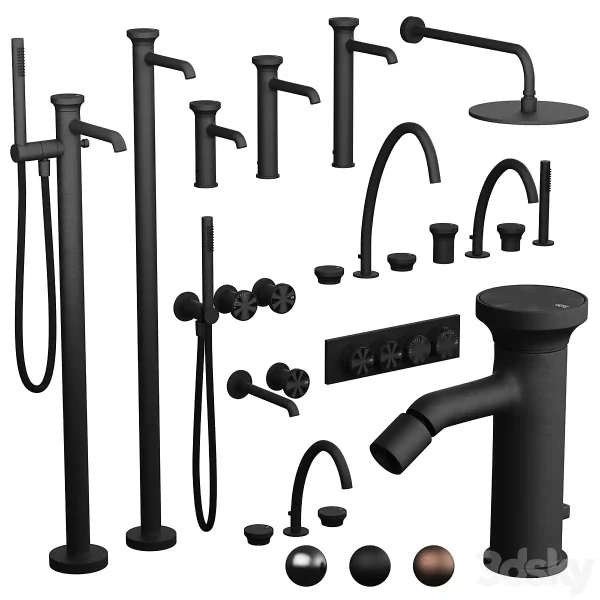 3DSky - Taps Gessi Origini Faucet Set