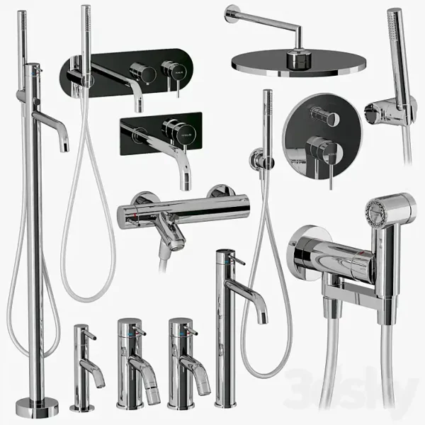 3DSky - Nobili Live Showers and Faucets Set - Image 3