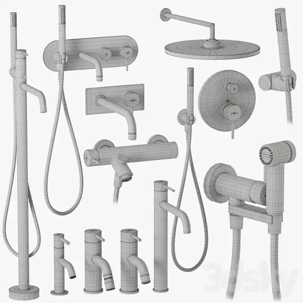 3DSky - Nobili Live Showers and Faucets Set - Image 5