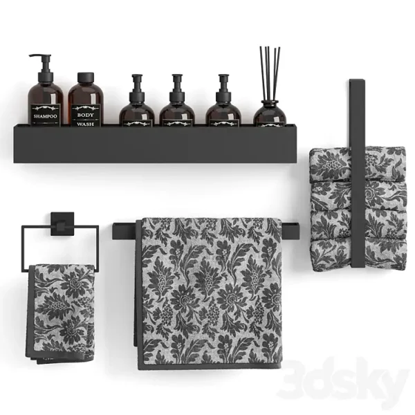 3DSky - Decorative Bathroom Set 04 - Image 2