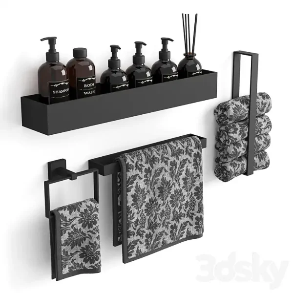 3DSky - Decorative Bathroom Set 04