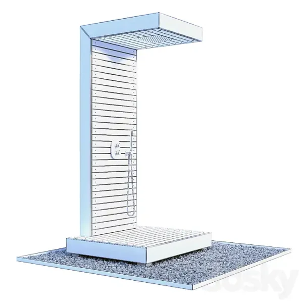 3DSky - Supra Outdoor Shower - Image 5