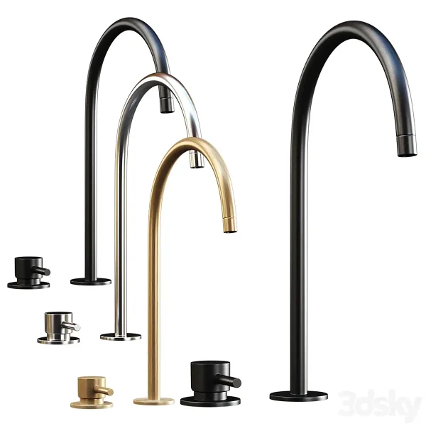 3DSky - Iconico Mixer A LE23 Metal Bathroom Mixer