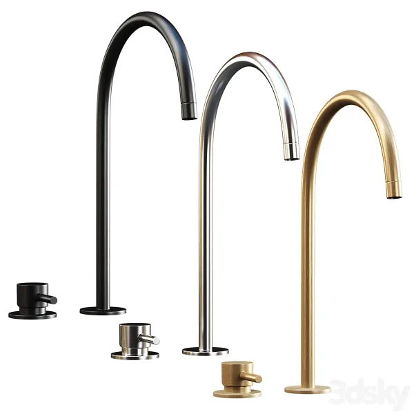 3DSky - Iconico Mixer A LE23 Metal Bathroom Mixer - Image 2