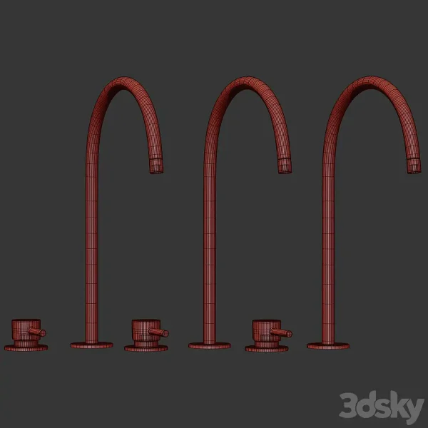 3DSky - Iconico Mixer A LE23 Metal Bathroom Mixer - Image 4