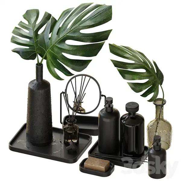 3DSky - Decorative Set ZARA HOME 0001