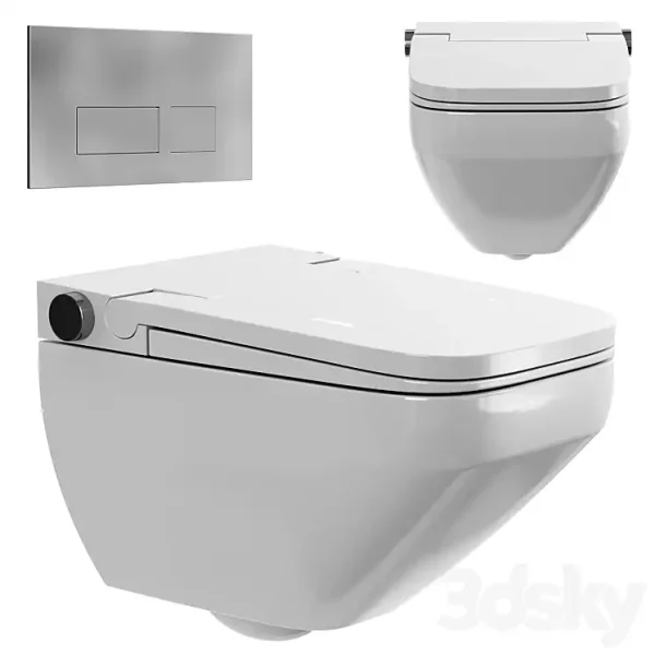 3DSky - Wall Hung Toilet