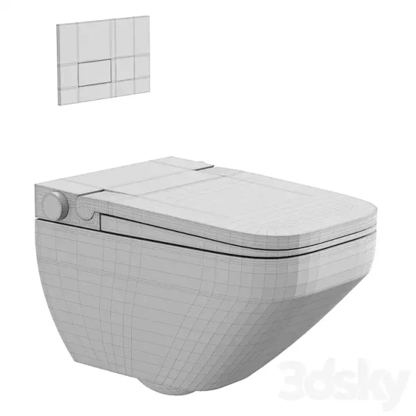 3DSky - Wall Hung Toilet - Image 4