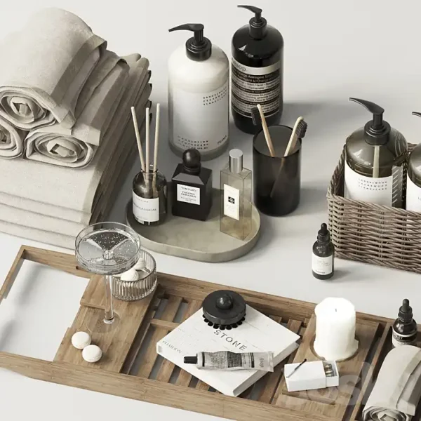 3DSky - Decorative Set for the Bathroom 6 - Image 2