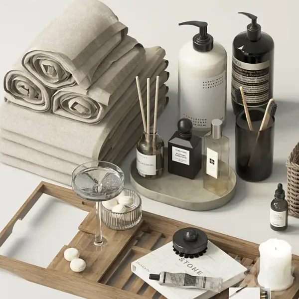 3DSky - Decorative Set for the Bathroom 6 - Image 4
