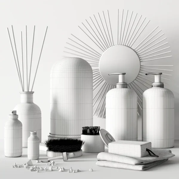 3DSky - Elegant Bathroom Accessories - Image 3