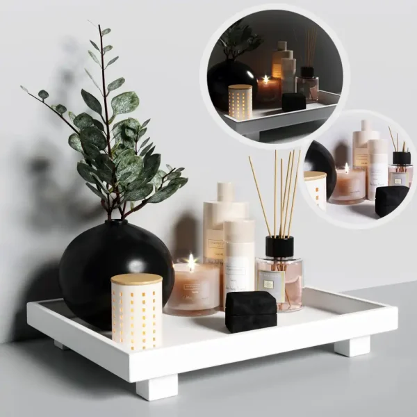 3DSky - Decorative Set with Tray