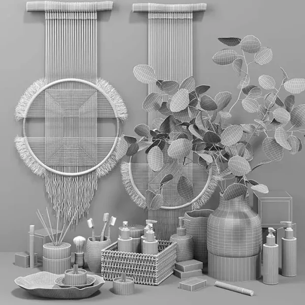 3DSky - Decorative Set for Bathrooms and Living Rooms - Image 3