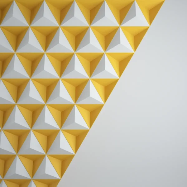 3DSky - 3d Trainglates Wall - Image 2