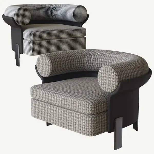 3DSky - Mattia Armchair Minotti
