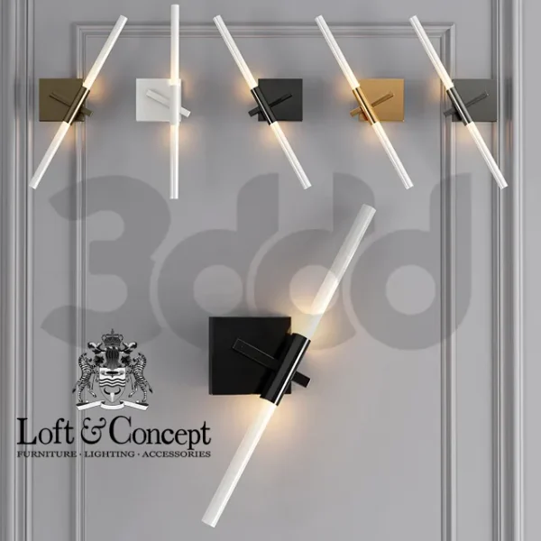 3DSky - Wall Lamp Roll and Hill Agnes Sconce 2