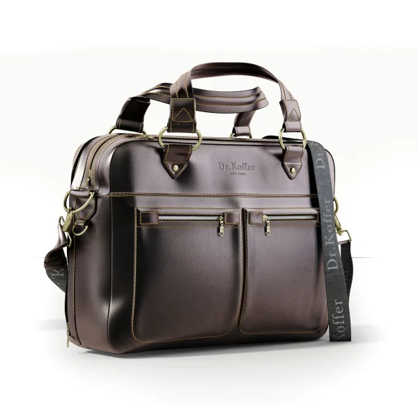 3DSky - Business Leather Bag Dr Koffer Suit and Shoes