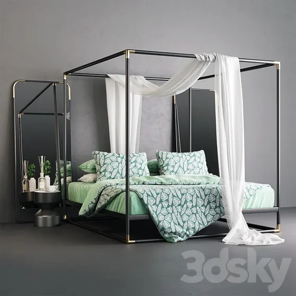 3DSky - Frame Canopy Bed