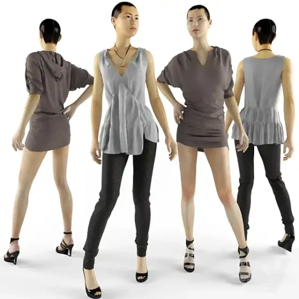 3DSky - Female Mannequins - Image 2
