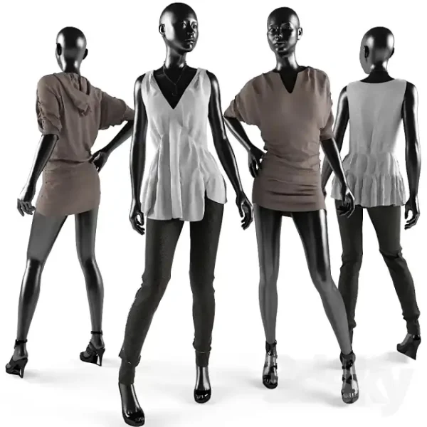 3DSky - Female Mannequins