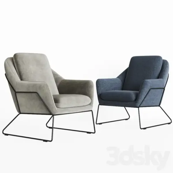 3DSky - Loft Design Armchair Model 2549 - Image 3