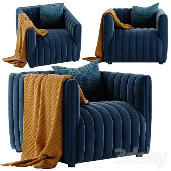 3DSky - Crate and Barrel Cosima Chair
