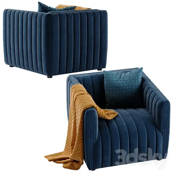 3DSky - Crate and Barrel Cosima Chair - Image 2